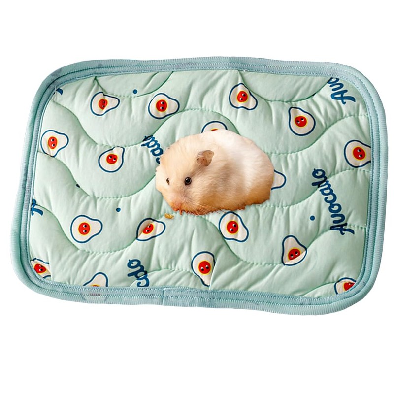 1 Pc Rectangular Summer Cooling Hamster Bed, Comfortable Sleep Mat