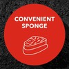 KIWI Express Shoe Shine Sponge | Leather Care for Shoes,