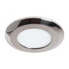 Armacost Lighting Wafer Thin Under Cabinet LED Puck Light, 2700K, Silver 204410