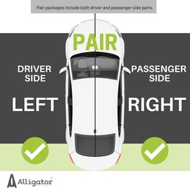 Replacement for Toyota Sienna 2006-2010 XLE, Limited, LE, CE Mini Passenger; CE Mini Cargo Van Halogen Tail Light Set With Bulb, Left&Right, CAPA, 81550-AE020, 81560-AE020, TO2804102, TO2805102