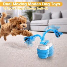 PUHOHUN Interactive Dog Toys Ball - Fun Moving Dog Toys to Keep Them Busy | Rechargeable Smart Automatic Dog Ball for Large, Medium, Small Puppy Dogs