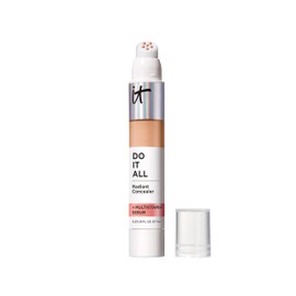 IT Cosmetics Do It All Radiant Concealer ­­– Makeup Concealer – Hydrate & Brighten – Creaseless Medium Coverage & Radiant Finish ­­– Niacinamide & Hyaluronic Acid - Medium Warm, 0.2 Fl Oz