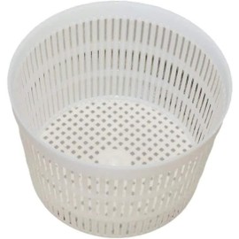 MAUQI - Pack of 10 Bowl Moulds Containers 400/600 g for Cheese - Caciotta - Ricotta - Cacioricotta etc. - Made in Italy (400/600 g)