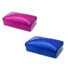 American Comb Soap Box with Lid, Pink & Blue, Set