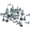 Box of 200pcs 10mm screws M3 Self-Tapping Wood Screw Zinc
