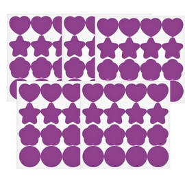 Xiaozuoyue 6-Pack UV Detection Stickers, Waterproof Sunburn Prevention Patches with Re-Application Reminder, Cute Sun-Shaped UV Sensors for Beach Swimming, Outdoor Activities & Sunscreen Monitoring