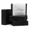 4 Bars Activated Charcoal Bar Soap with Tea Tree and