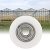 Greenhouse Door Wheels，30mm Diameter Elite Greenhouse Door Wheels Replacement Kit,greenhouse