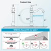 gotonovo Single Handle Vessel Sink Faucet 360° Swivel Bathroom Faucet