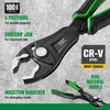 SK 8-Inch Adjustable Slip Joint Pliers, Premium CR-V Construction, SureGrip