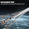 Replacement 49cm 19.3inch 6 Sections Telescopic Antenna Aerial for Radio