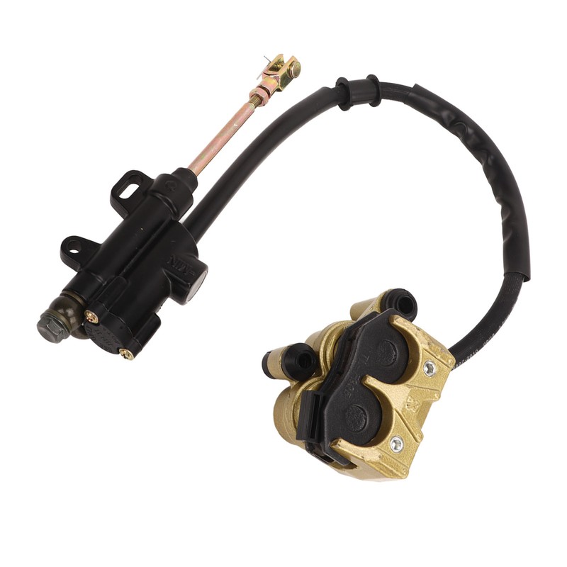 Hydraulic Rear Disc Brake Caliper System With Brake Pads Replacement
