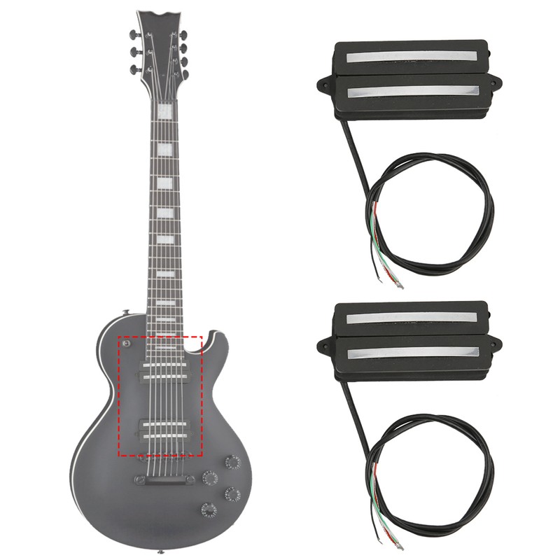 Electric Guitar Pickups Dual Rail 7-String 5 Core Wire Musical