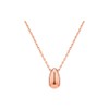 Gold&Deer 14KGP Curve Volume Water Drop Necklace Yellow Gold /