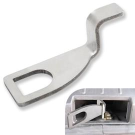 Car Tailgate Support Rack Stainless Steel Fresh Air Vent Lock Extension Hook for Safe Use Compatible With VW T4 T5 T6 Bus and Caddy Rear Gates Only