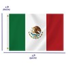 2×3 FT Mexico Flag,Medium 60×90 CM Mexican Outdoor Banner,100D Decor,Doube