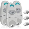 3 Pack 433.92MHz Universal Garage Door Remote Control Compatible with