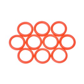 Set of 10 O Rings for Asvine V200 Fountain Pen in Red Color