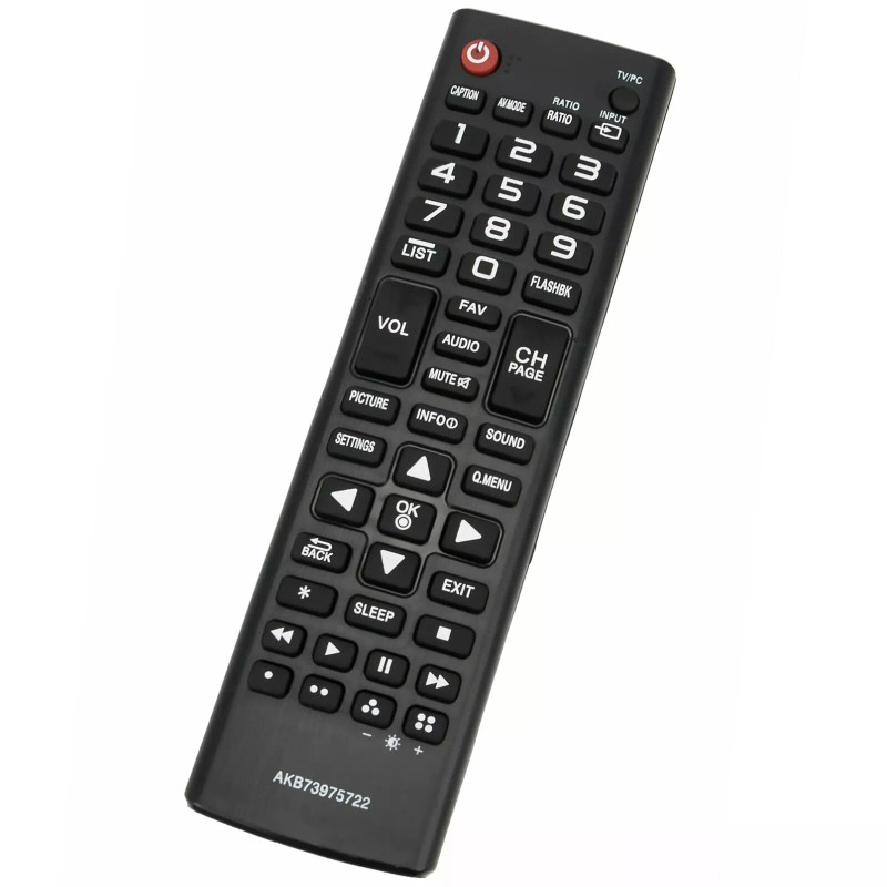 Unbranded AKB73975722 Replace Remote Control for LG TV 22LF4520 24LB4510