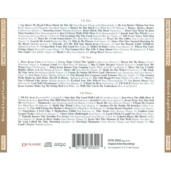 VARIOUS ARTISTS - GLORY GLORY HALLELUJAH: BELOVED GOSPEL GREATS NEW