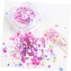 Vaguelly 12pcs DIY Manicure Supplies Multi-Shaped Gems Stickers Holographic Nail