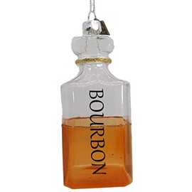 OnHoliday Eric Cortina Collection Mid-Century Bourbon Decanter Christmas Tree Ornament
