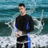 OMGear Thin Wetsuits for Men Dive Skins Full Swimwear Spandex