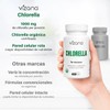Chlorella Orgánicas (180 Caps-500 Mg) Vizana Nutrition Sin Sabor