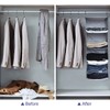 MayGreeny Hanging Wardrobe Organizer for Clothes Sweaters Hanging Closet Storage