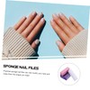 VICASKY 20pcs Manicure Files Sponge Nail Buffers for Nail Trimming