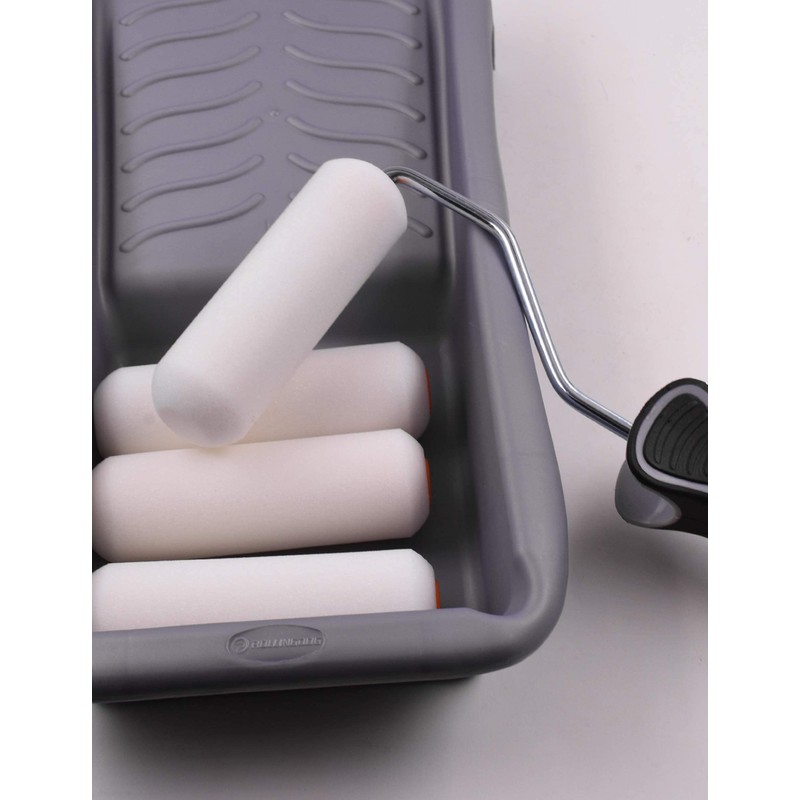 ROLLINGDOG Gloss Roller Set-Mini Rollers for Painting,Mini Pant Roller with
