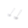 Fox Run Mini Ladle Set, Plastic, 2-Piece, Regular White