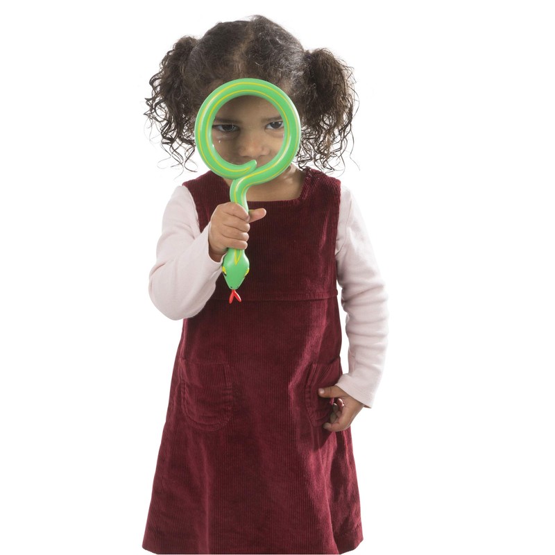 Melissa & Doug Sunny Patch Shimmy Snake Magnifying Glass With