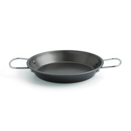 Quid 7559033 – Paella pan 15 cm Mini Senia, Color Black, 22 x 16 x 4 cm