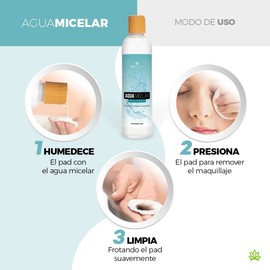 Agua Micelar Hipoalergénica 250 ml Beohemp