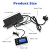 NEKOSUKI PID Day Night Thermostat Digital Dimming Thermostat with Timer,