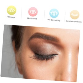 BIUDECO Stylish Magnetic Eyelash Curler Magnetic Lash Clip Clamp Effortless False Lashes Applicator