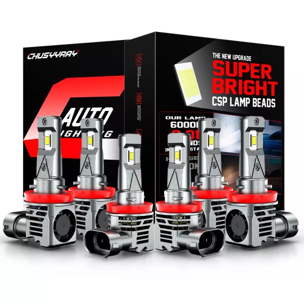 CHUSYYRAY Fit Nissan Sentra 2013-2021 6x H11 Combo LED Headlight