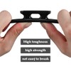 SweetSerenade 4Pack 4 Inch Black Boat Cleat Kayak Cleats Boat
