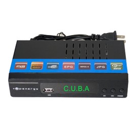 Cajita decodificadora para la Television Digital de Cuba TOP-ENERGY