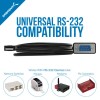 Universal SABRENT USB 2.0 to Serial (9-Pin) DB-9 RS-232 Adapter