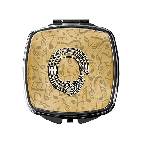 Caroline's Treasures CJ2004-OSCM Letter O Musical Instrument Alphabet Compact Mirror,