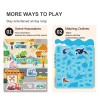 MIDEER Reusable Jelly Sticker Set Educational Toy for ChildrenColor: Incredible