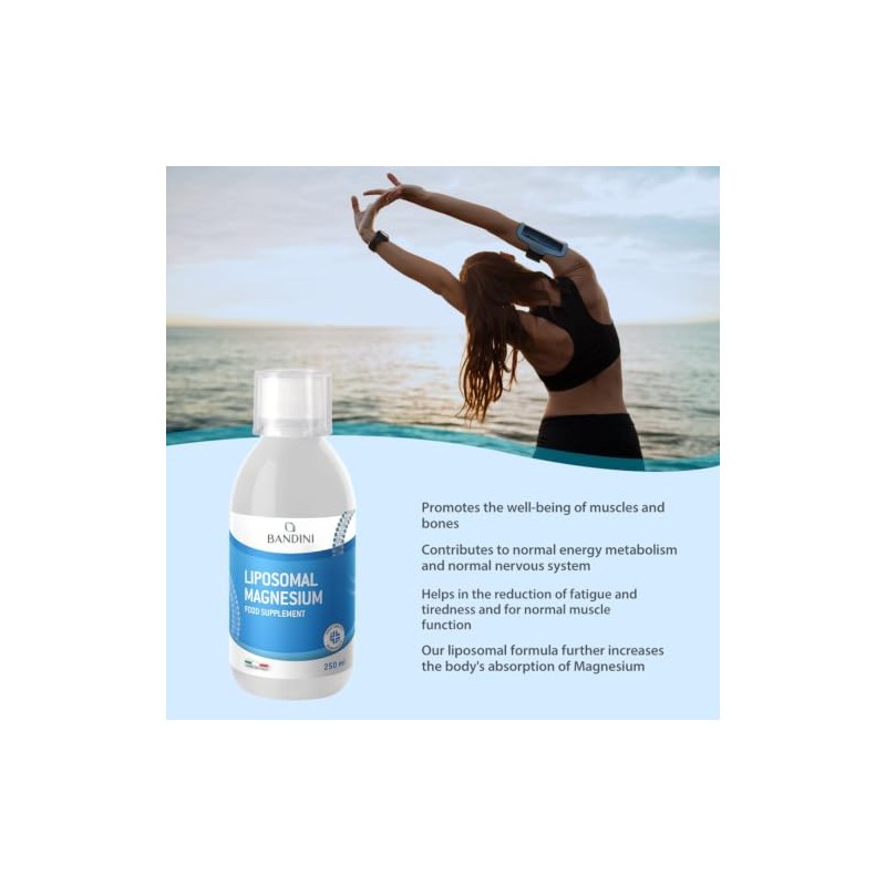 Bandini® Liposomal Magnesium Liquid | High Strength & Bioavailability