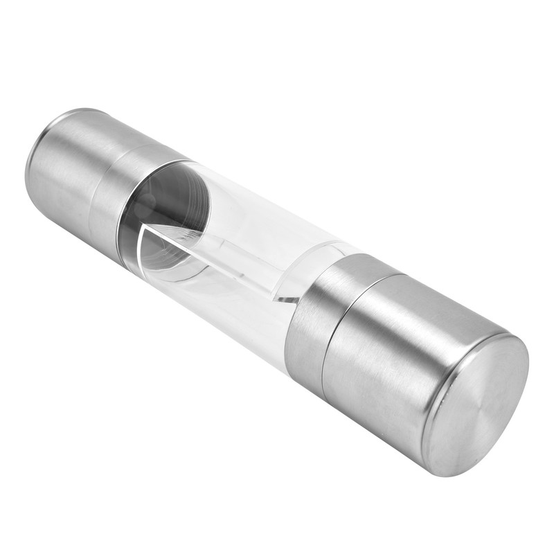 2 in 1 Manual Grinder Stainless Steel Hand Garlic Pepper