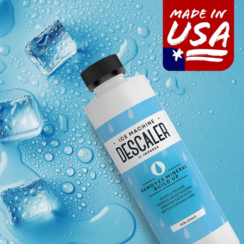 IMPRESA Ice Machine Cleaner Descaler - 8 Fl Oz -