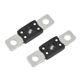 Tiooka 150A MEGA/AMG Fuse MEGA High Current Fuse AMG Fuse or ANM Bolt-On Fuse 150amp for Cars, Trucks, Construction Vehicles, Caravans 2 Pcs for mega Fuse Holder