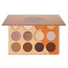 Juvia's Place Orange, Browns, Tans, White Pressed Eyeshadow Palette -
