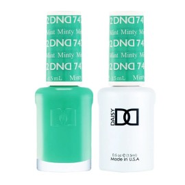 DND Nail Polish Gel & Matching Lacquer Set Duo 742 Minty Mint