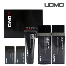 Warmo Sportivo (Black) 2-piece set / Men's set / 워모 스포르티보 (블랙) 2종 세트 남성세트